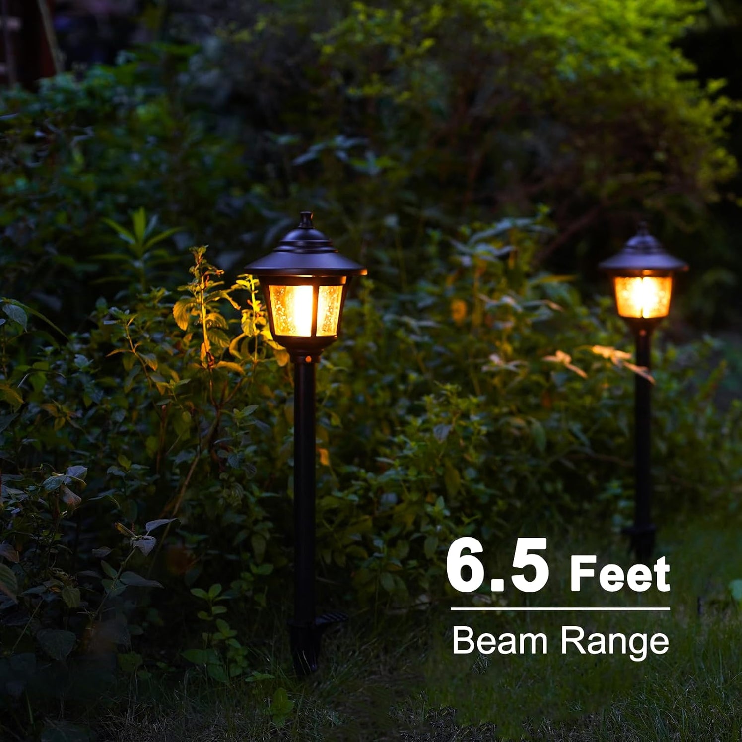 GOODSMANN Landscape Lighting 8PK Low Voltage Landscape Path Lights Oil ...