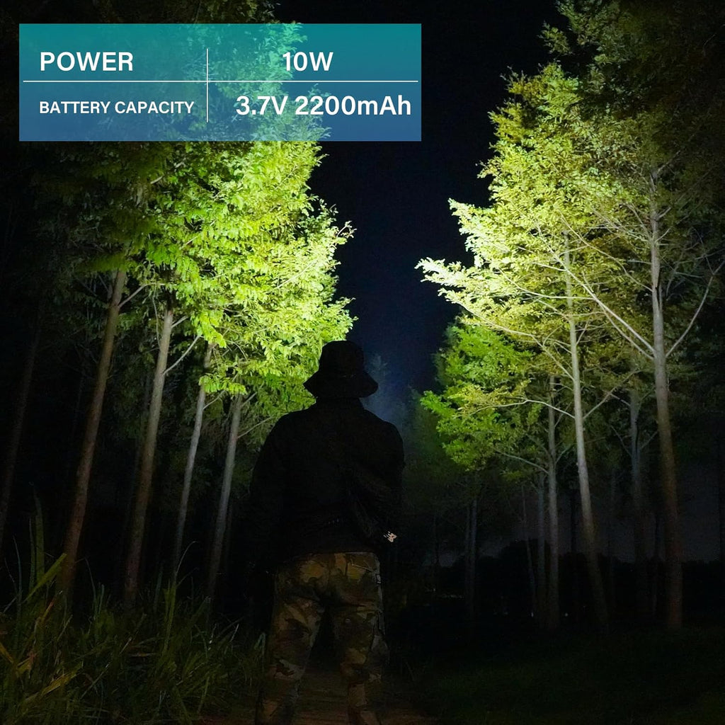 thumbnail interactive-video image 1 of GOODSMANN 1000 Lumen Rechargeable Spotlight – Waterproof Marine LED Handheld Light 1 of 6