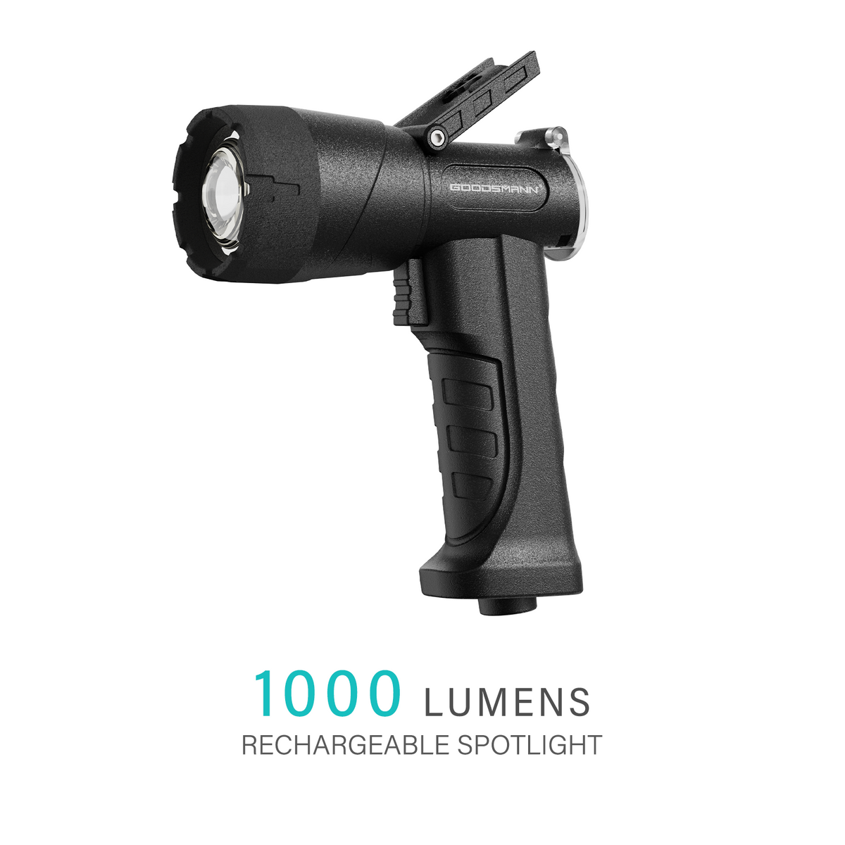 GOODSMANN Spotlight 1000 Lumen Led Rechargeable Spotlights Handheld wi – GoodsmannGroup GOODSMANN Spotlight 1000 Lumen Led Rechargeable Spotlights Handheld wi – GoodsmannGroup