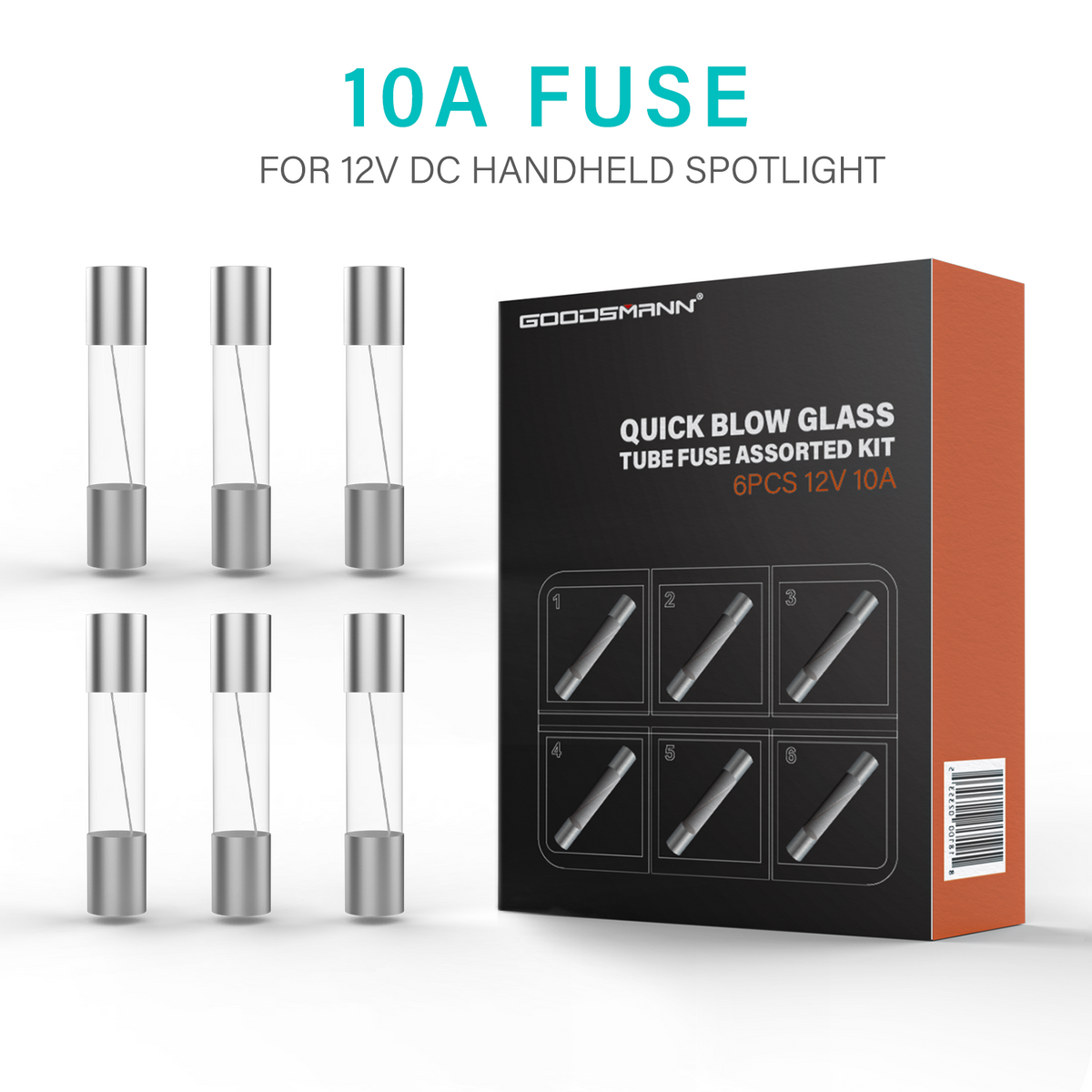 Fusibile Cilindrico 10,3x38mm CH10 32A | ITALWEBER - Foto 9