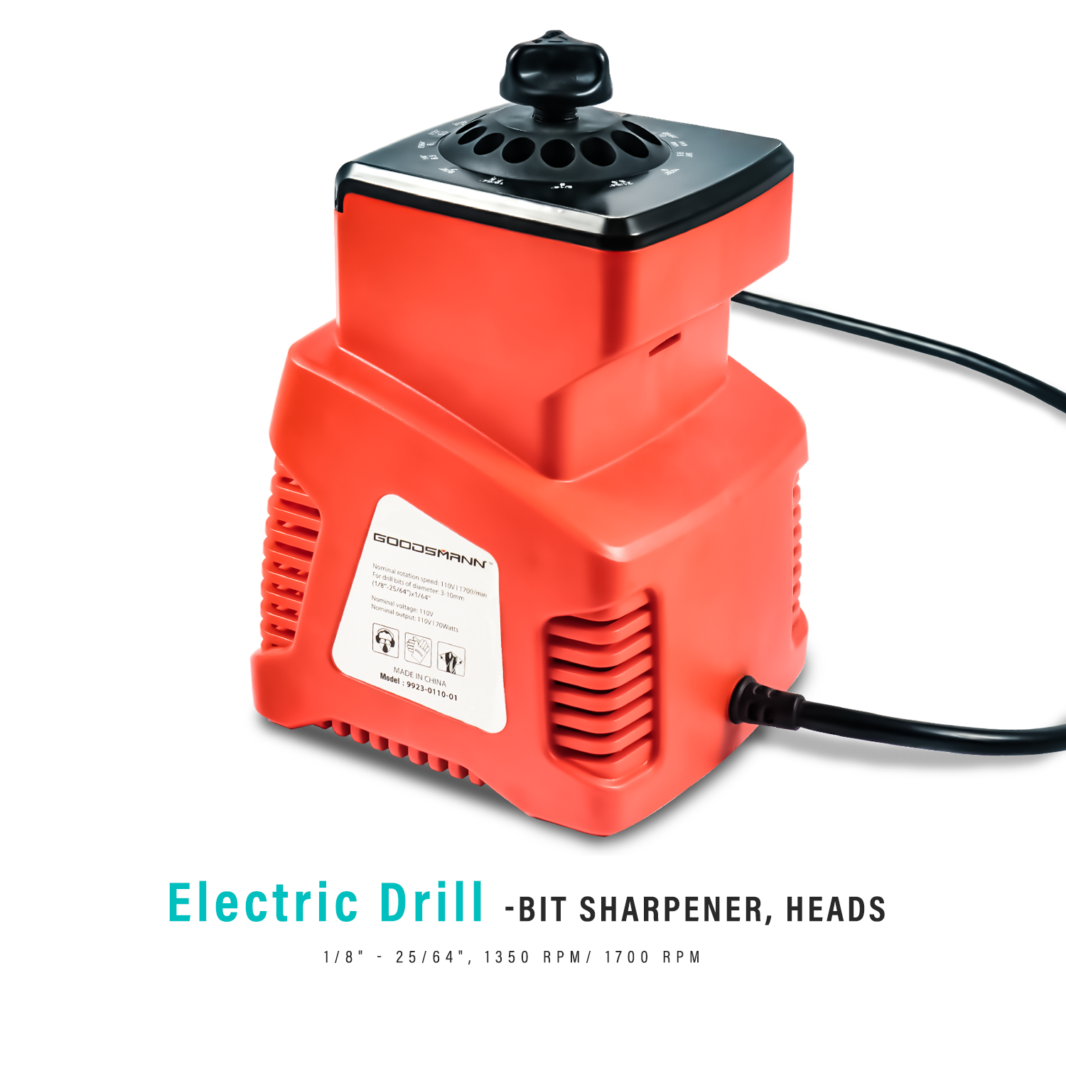 Electric Drill Bit Sharpener GoodsmannGroup