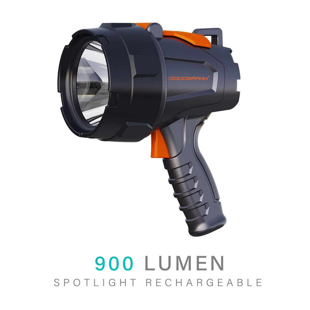 900 lumen rechargeable flashlight MecArmy PT14 Ultra Bright - 3 x CREE XP-G2 - Lumens C rechargeable 10 Watts - 900 Lumens