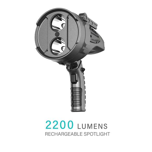 Reviews for GOODSMANN Rechargeable Spotlight Waterproof Flashlight 4500 Lumen Ha Reviews for GOODSMANN Rechargeable Spotlight Waterproof Flashlight 4500 Lumen Ha